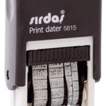 Sırdaş Tarih Kaşesi 5815 Siyah Keçeli