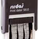 Sırdaş Tarih Kaşesi 5810 Siyah Keçeli ( Ay Kısmı Yazılı )