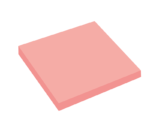 Kraf Yapışkanlı Not Kağıdı 76x76 50 Yp Şeffaf Pembe 7676tr - Görsel 2