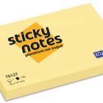 Kraf Yapışkanlı Not Kağıdı 76x127 Sarı 76127