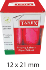 Tanex Motex Etiket 12x21 Florasan Pembe 800 Lü - Görsel 2