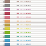 Kraf Color Lıner Kalem 0.5 Mm 444 12 Li