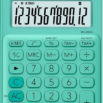 Casıo Hesap Makinesi Masaüstü Ms-20uc-gn 12 Hane