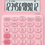 Casıo Hesap Makinesi Masaüstü Ms-20uc-pk 12 Hane