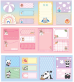 Kraf Yapışkanlı Not Kağıdı Seti Desenli 2215