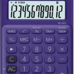 Casıo Hesap Makinesi Masaüstü Ms-20uc-pl 12 Hane