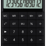 Kraf Hesap Makinesi Masaüstü 12 Hane Hm-180 Bk Siyah