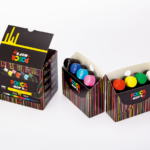 Uni Poster Markörü Posca Set Pcm-22 Mop'r 3.0-19.0/8c 8 Li