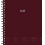 Dilman Defter Note Spiralli Sert Kapak Perforajlı A4 120 Yp Çizgili 2265