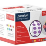 Tanex Nokta Etiketi 20 Mm 2500 Lü Mor Tekli Kutu