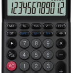 Kraf Hesap Makinesi Masaüstü 12 Hane Hm-200 Bk Siyah