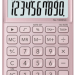 Casıo Hesap Makinesi Masaüstü Sl-1000sc-pk-n-dp Pembe