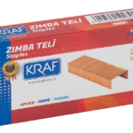 Kraf Zımba Teli 24/6 Sarı 1000 Li 255g