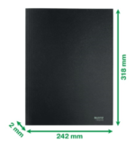 Leıtz Ince Dosya Recycle A4 Card L-3906 Siyah - Görsel 2