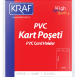 Kraf Kart Poşeti Pvc 95x130mm 100 Lü