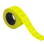 Kraf Motex Etiket 12x21 Mm Fosforlu Sarı