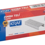 Kraf Zımba Teli 24/6 Beyaz 1000 Li 235g