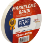 Kraf Maskeleme Bandı 12mm X 40m 4012g