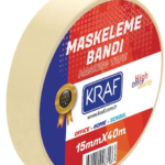 Kraf Maskeleme Bandı 15mm X 40m 4015g
