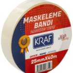 Kraf Maskeleme Bandı 25mm X 40m 4025g