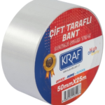 Kraf Çift Taraflı Bant 50mm X 25m 2550g
