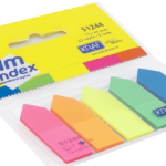 Kraf Index Fılm (pp) 12x44mm Ok Şekilli 5 Renk X 25 Yp 51244