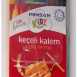 Pensan Kidz Keçeli Kalem 34000 6 Renk