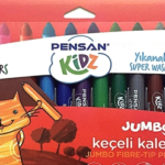 Pensan Kidz Keçeli Kalem 99040 12 Renk Jumbo