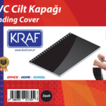 Kraf Cilt Kapağı A4 100 Lü 512g Siyah