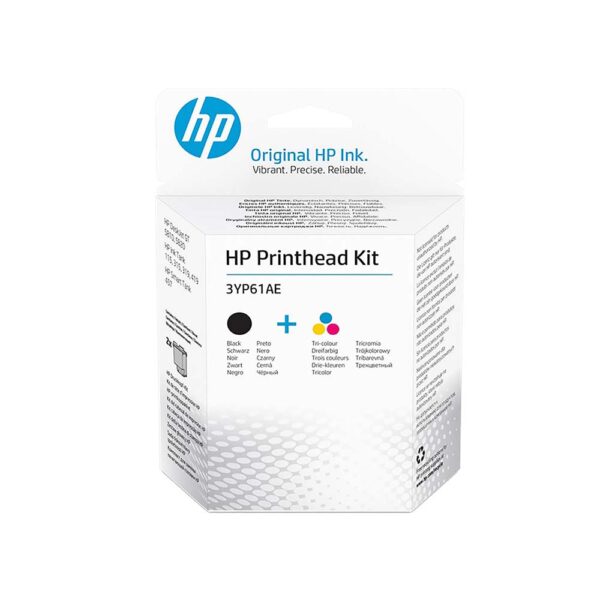 HP 3YP61AE Siyah/Üç Renkli GT Baskı Kafası Takımı - Görsel 1