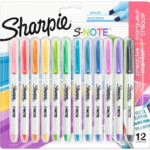 Sharpıe Markör Snote Set Kreatif Kesik Uç 12 Li Karışık 2138233
