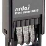 Sırdaş Tarih Kaşesi 5810 Siyah Keçeli ( Ay Kısmı Rakamlı )