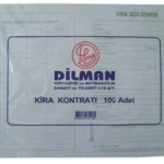 Dilman Kira Kontratı 100 Lü 3018