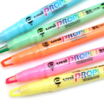 Uni Fosforlu Kalem Propus Pus-102t/5c Çift Uç 5 Li