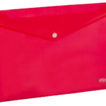 Kraf Çıtçıtlı Dosya A4 Kırmızı 1209