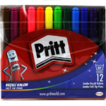 Prıtt Keçeli Kalem Jumbo 12 Renk 1687975