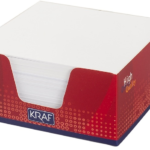 Kraf Küp Blok Beyaz 9x9cm 116g