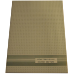 Dilman Yönetim Kurul Karar Defteri Karton Kapak 22.5x31.5 40 Yp Numaralı 5371