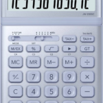 Casıo Hesap Makinesi Masaüstü Jw-200sc-bu Mavi