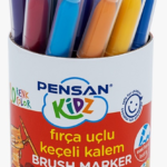 Pensan Kidz Keçeli Kalem 4000 20 Renk Fırça Uçlu