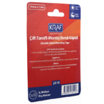 Kraf Montaj Bandı 2510g Çift Taraflı Köpük 15mm X 1,9m - Görsel 4