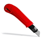 Kraf Maket Bıçağı Geniş Plastik Metal Ağızlı 629g - Görsel 6