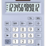 Casıo Hesap Makinesi Masaüstü Mx-12b-lb 12 Hane Mavi