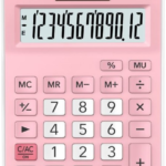 Casıo Hesap Makinesi Masaüstü Mx-12b-pk 12 Hane Pembe