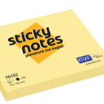Kraf Yapışkanlı Not Kağıdı 76x102 Sarı 76102