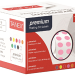 Tanex Nokta Etiketi 20 Mm 2500 Lü Pembe Tekli Kutu