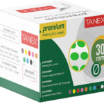 Tanex Nokta Etiketi 30 Mm 2000 Li Yeşil Tekli Kutu