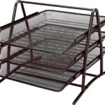 Ark Metal Hareketli Evrak Rafı 3'lü