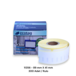 Dymo Muadil Etiket 89 x 41 mm 320 Ad 11356