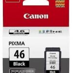 Canon Pg-46 Siyah Kartuş Orijinal – E404, E464, E484